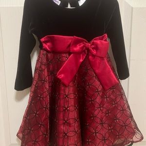 Girls Christmas dress - holiday dress